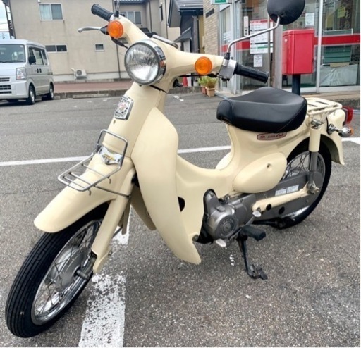 新潟発 程度良好 HONDA ホンダ リトルカブ50 セル AA01 オシャレなベージュ