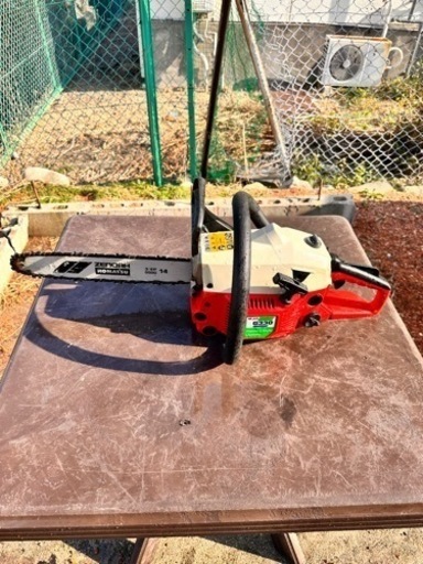 ZENOAHゼノア コマツ　エンジンチェーンソー G330 作動品