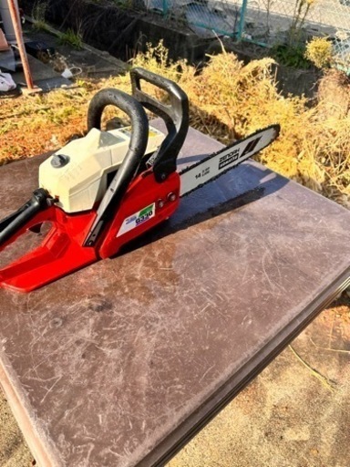 ZENOAHゼノア コマツ　エンジンチェーンソー G330 作動品