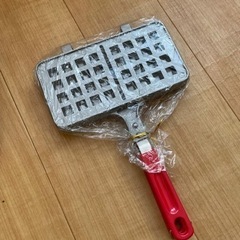 【再値下げ中】ワッフルメーカー　ガスコンロ用の画像