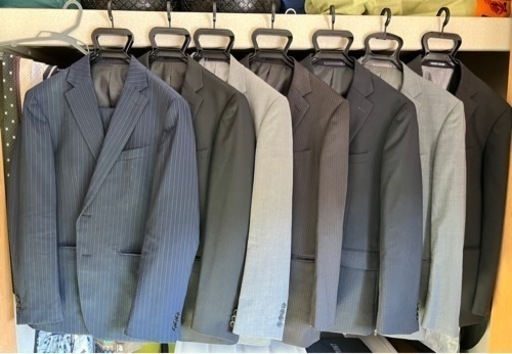 メンズ スーツ 上下セット セットアップ ワイシャツ ネクタイ まとめ売り