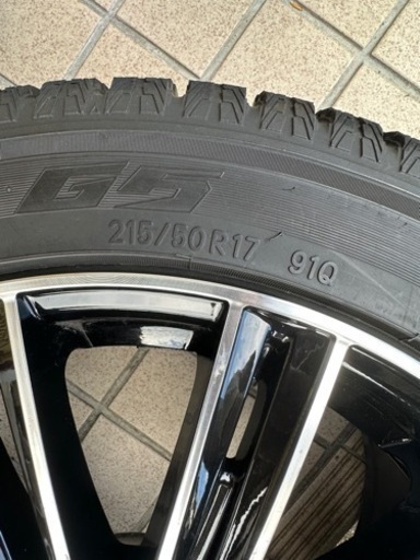 215/50/R17ホイールとタイヤ4本セット