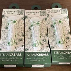 スチームクリーム　リップバーム　未使用未開封　まとめ買いOKの画像