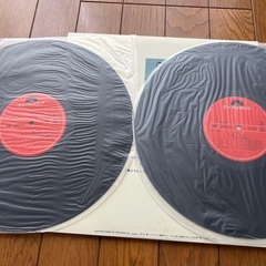渡哲也　ベスト盤／LP レコード2枚組の画像