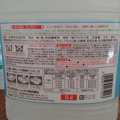 緑の魔女　洗濯用洗剤　5Ｌ ２個の画像