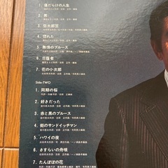 鶴田浩二　ベスト盤／LP レコードの画像