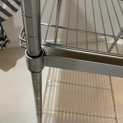 キッチン用メタルラックの画像