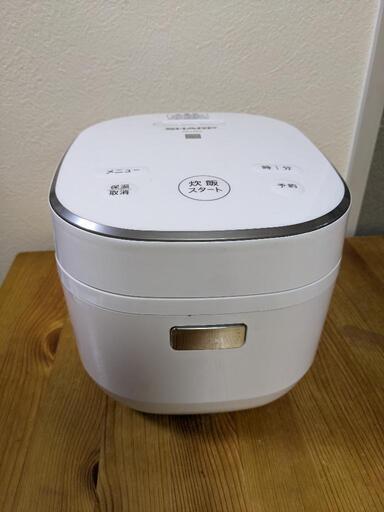 【最終値引き】SHARP 炊飯器 3合 2022年製 KS-F5E8-KW ホワイト