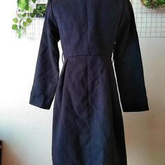 ロングコート/ファー付きの画像