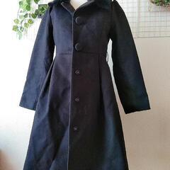 ロングコート/ファー付きの画像