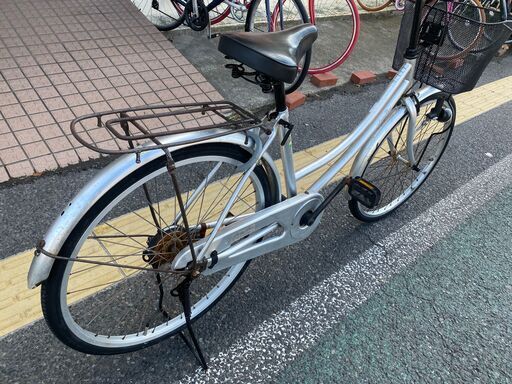 リサイクルショップどりーむ天保山店　No.946　自転車♪　小柄な方にも乗りやすい24インチ！　乗って帰れる♪