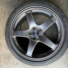 ENKEIエンケイPF05 PCD100 18インチ 8J 一本