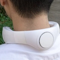 エレス 充電式ネックファン　アイファン カラープラス2 コストコ扇風機の画像