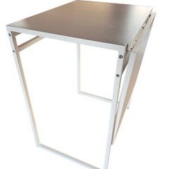 NO.1066 《お値下げ中!!》IKEA ドロップリーフテーブル MUDDUS 回転式椅子セットの画像
