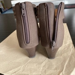 サンダル ダークブラウン ＬＬの画像