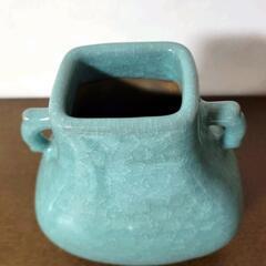 花瓶(エメラルドグリーン)の画像