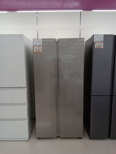 ★ジモティ割あり★ AQUA 2ドア冷蔵庫 AQR-SBS48K2 475L 23年製 動作確認／クリーニング済み TC36