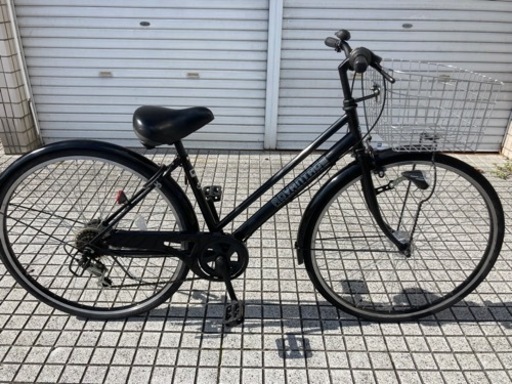 【27インチ自転車】美品❗️6段変速　LEDオートライト付　リヤタイヤ、チューブ、前カゴ新品❗️若林自転車　膳所店　SALE中❗️