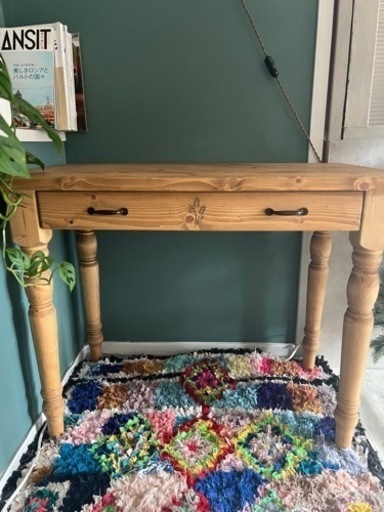 東谷　Foret パソコンデスク　アンティーク　ビンテージ　机　cfs-775 アンティーク家具