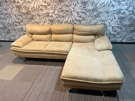 3人掛けレザーソファー