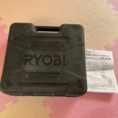 【引渡し決定】　電動ドライバー　RYOBI BD-715KT 充電式ドライバドリルキットの画像