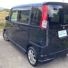 パレット 車検7年11月 ターボ 両側電動 ナビ Bカメラ 前後ドラレコ 地デジの画像