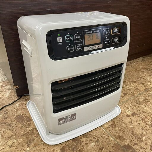 コロナ 強制通気形開放式石油ストーブ 2021年製 FH-VD3321Y 暖房 ヒーター 冬支度 札幌 東区