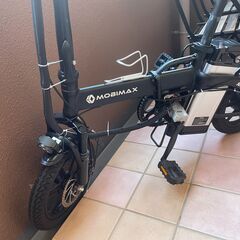 今日引き取り限定価格　★美品★フル電動自転車用　MOBIMAX　e-bike　ひねちゃ　　　　!!ドタキャンの為再出品!!の画像