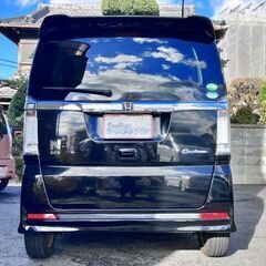 【車検2年付】【ホンダ】【N-BOX 660カスタムG Lパッケージ】パワースライドドア 社外ナビ TV バックカメラ HID スマートキー ベンチシート CD ETC 人気のブラック《関西 大阪 交野》の画像