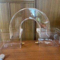 キャンセルに伴い再投稿
アーチ型水槽&外部式フィルターセット