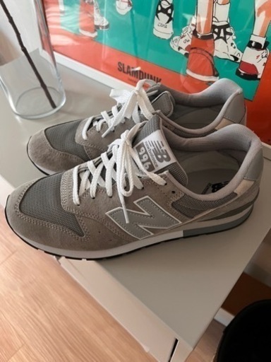 本日、明日で引き取りニューバランス　グレイカラー　new balance 996 27.5センチ