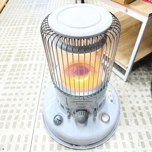 11/7【家具・家電複数購入で割引可】トヨトミ/TOYOTOMI 芯式ストーブ RS-S23B 2015年製 だるま ポータブル 暖房