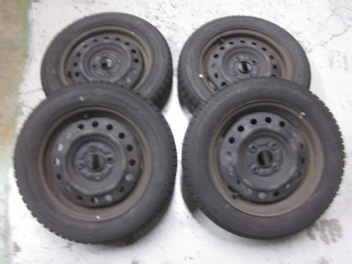 ダイハツ　ミラで使用155/65R14 ヨコハマスタッドレス