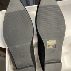 ✨再値下げ👠新品未使用　レディース黒パンプスシューズ秋冬靴の画像
