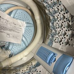 引取歓迎　札幌 東区 東芝/TOSHIBA 5kg 全自動洗濯機 2022年製 AW-5GAI ホワイトの画像