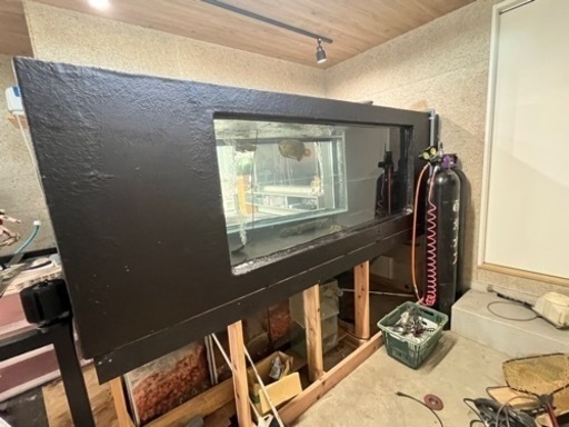 FRP水槽　2700 1300 930 フルセット