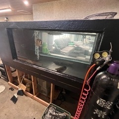 FRP水槽　2700 1300 930 フルセットの画像