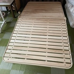 シングル折りたたみスノコベッド