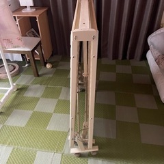 シングル折りたたみスノコベッドの画像