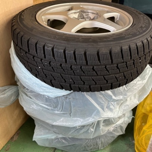 1-GOODYEAR スタッドレスタイヤ 195/80R15 2本セット A1 スタッドレスタイヤ4本セット 195/65R15 GOODYEAR(グッドイヤー