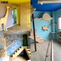 オーダーメイドのキャットタワーキャットウォーク制作　リフォーム工事一式承ります。お気軽にお問い合わせ下さい − 兵庫県