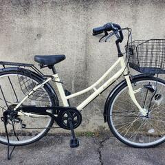B179 普通自転車★ELARGiR★26インチ★6段変速