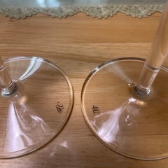 4℃のペアワイングラス（箱なし）の画像