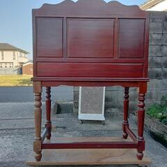ドレッサー 中古品 木製 化粧台 鏡台の画像