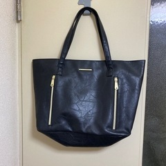 未使用　黒トートバッグ