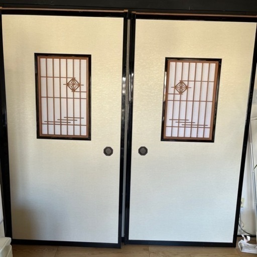 昭和レトロ　襖4枚セット