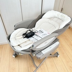 【美品】アップリカ ハイローチェア ユラリズムオート BR AT...