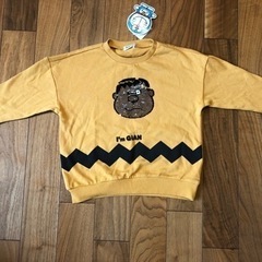 トレーナー　綿100  130cm キャラクター　新品