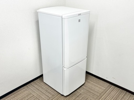 ?激安‼️18年製三菱2ドア冷蔵庫MR-P15EC-KW?N078