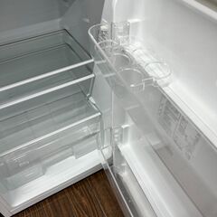札幌 東区 ハイセンス 2ドア冷蔵庫 冷凍庫 HR-B1201 2018年製 ホワイト 単身用 一人暮らしの画像